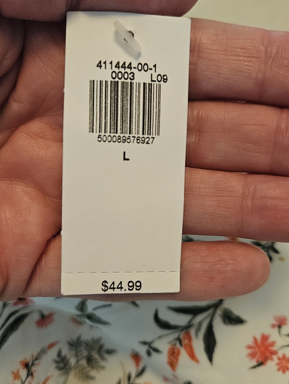 Old Navy SZ L NWT Floral Prairie Midi Dress Puff Sleeve Shirred Back Front Slit - Picture 5 of 11